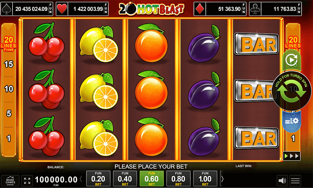 20 Hot Blast demo